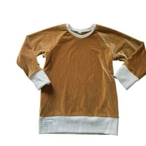 Punto Y Solid Velour Sweatshirt